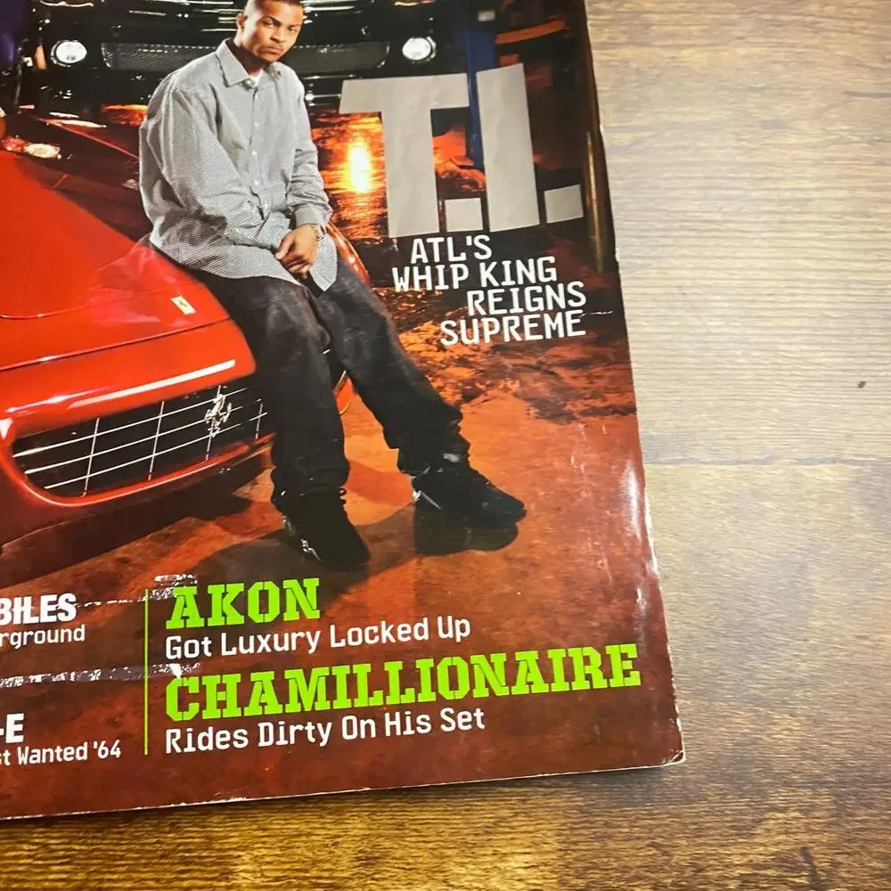 RIDES Magazine by King - June 2006 T.I. Akon, and Chamillionaire